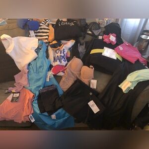 NWT Bundle: All items NWT, Dresses, Shirts, Lingerie, Blanket, Dog Coat, Etc…